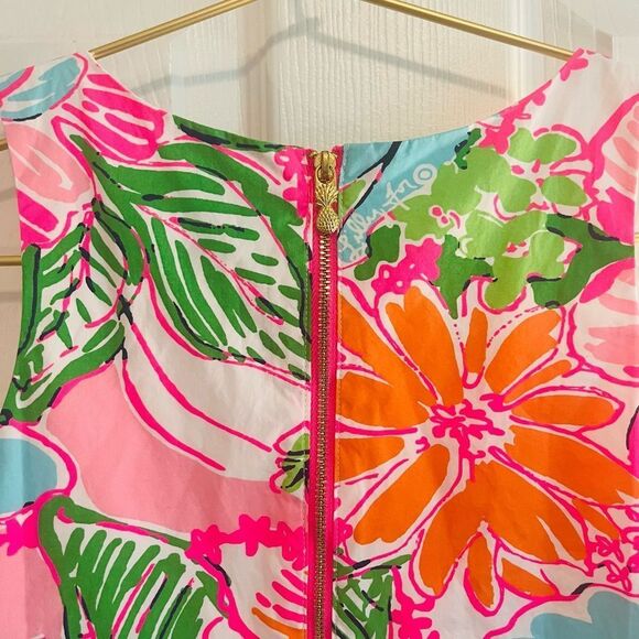 Lilly Pulitzer for Target Pink and Blue Floral Tank Dress - Picture 11 of 12